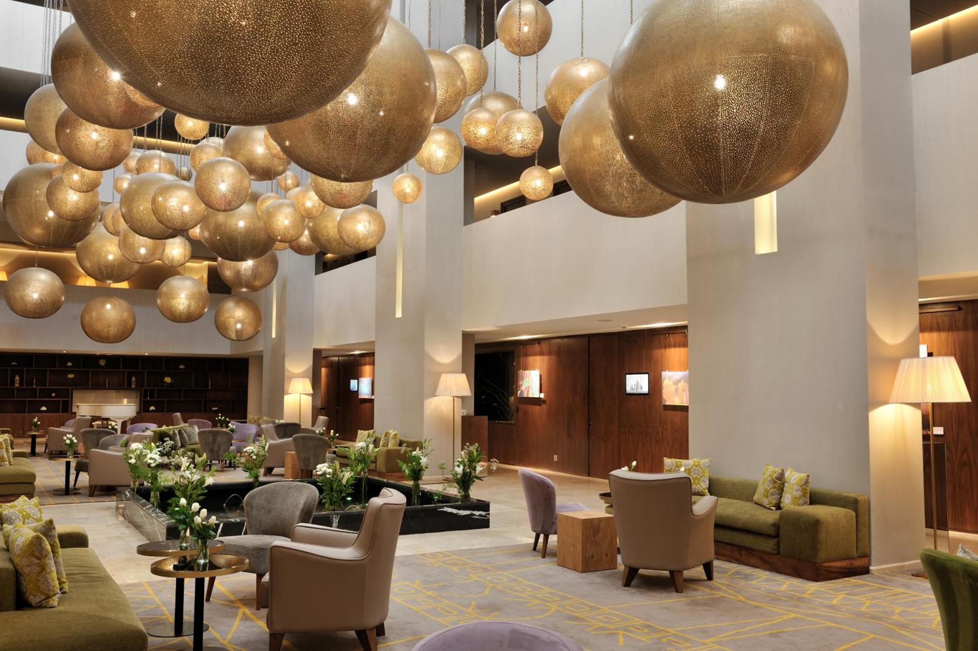 Sofitel Marrakech Palais Imperial & Spa Маракеш Екстериор снимка The lobby of the hotel
